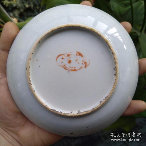 保真古董陶瓷器民国名家粉彩仕女盘一对全品古代人物瓷盘包老