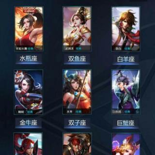 【周五欢乐周末吧】星座大讲堂—当十二星座遇上王者荣耀