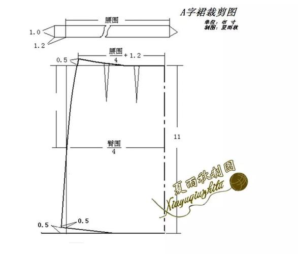 女装a字裙缝制工艺图解