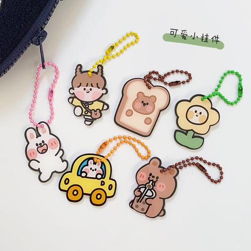 日系可爱动物胸针学生毛衣别针小徽章卡通情侣包包挂饰挂件钥匙扣