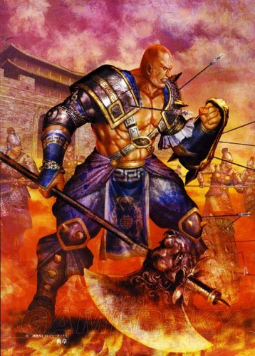 《真三国无双》武将历代原画对比_魏国-典韦 :: 游民星空 gamersky.