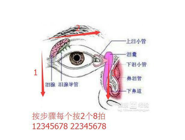 宝宝泪腺堵塞怎么按摩通,分享一下给大家