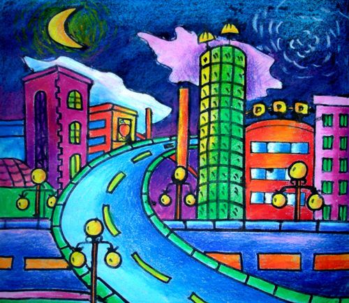 儿童风景画图片大全2