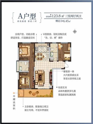 宝鸡海澜湾二期新品充分理解您对居住品质的要求    精心考量户型设计