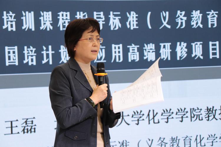 北师大王磊教授介绍培训课程设计