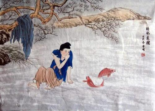 "卧冰求鲤"的故事,是不是古人编造的?_王祥