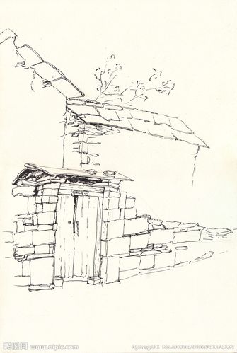 很有感觉的风景速写!