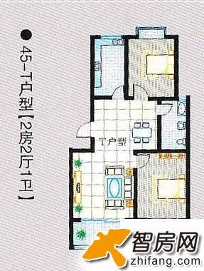 尚文苑_两居_尚文苑户型图-智房网