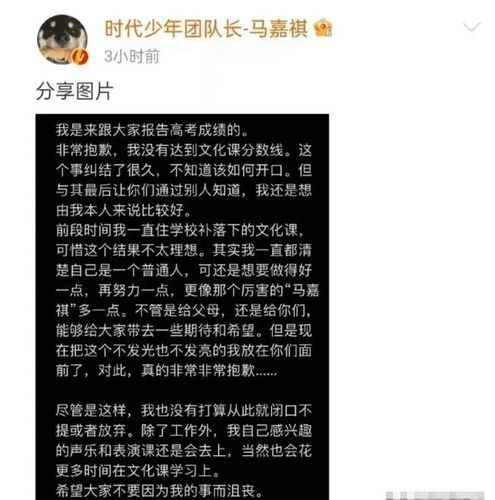 马嘉祺得307分高考失利,双胞胎哥哥马嘉诚却考上了纽大