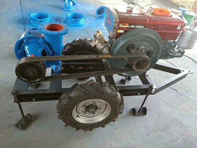 大流量柴油机自吸抽水泵六寸移动式