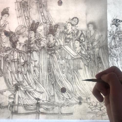八十七神仙卷 第六天_绘画_绘画日常_文化_绘画