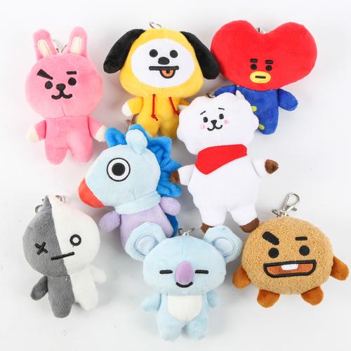 田国朴智同款毛绒公仔挂件玩偶件饰 tata 防弹少年团 bts 韩国