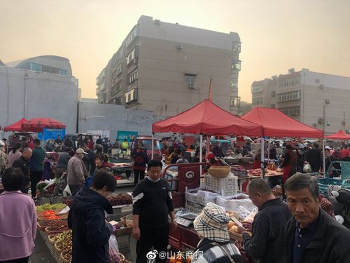 济南最大的露天早市