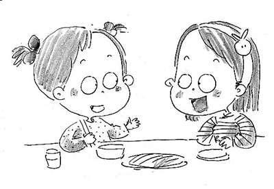 吃饭简笔画图片大全小朋友吃饭卡通简笔画小朋友吃饭简笔画人物做桌