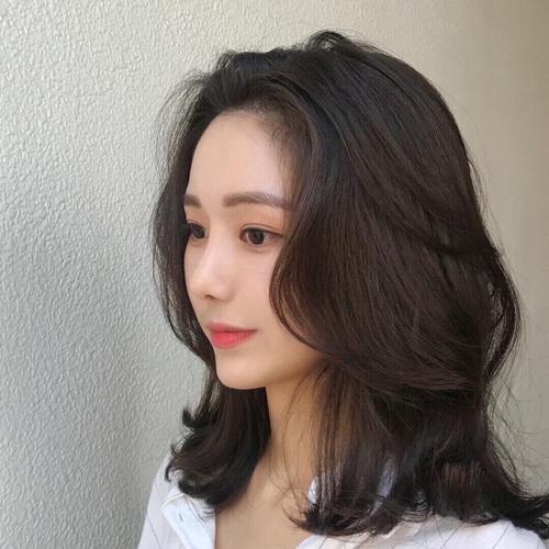 法式s刘海 j型烫发