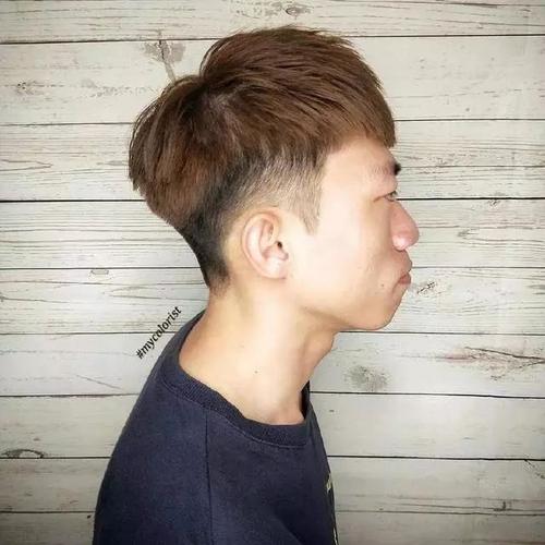 古铜咖啡色微卷造型