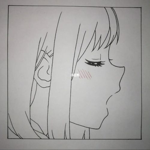 动漫侧脸教程_动漫_教程_侧脸_人文_绘画