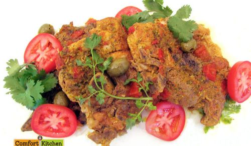 chuletas guisadas – puerto rican stewed pork chops