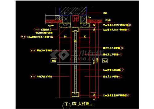 推拉门衣柜内部设计图