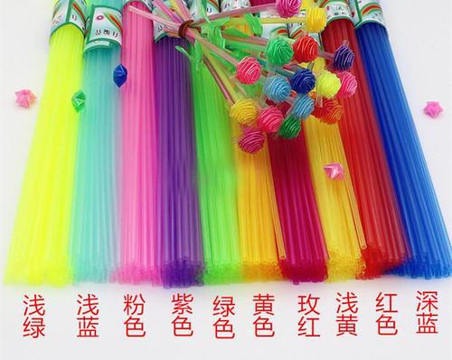 折纸玫吸管玫瑰