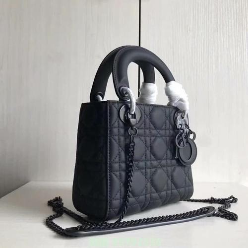 迪奥戴妃包磨砂哑光系列 diorultra-matte 17cm