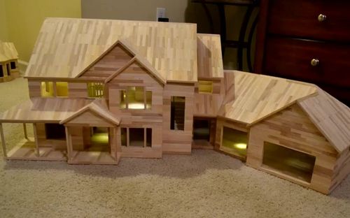 【房屋模型】雪糕棒房屋-2
