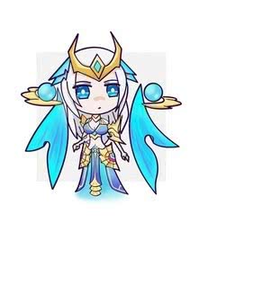 王者荣耀武则天玩家自制q版手画鉴赏