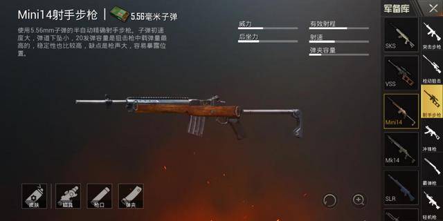 mini14射手步枪