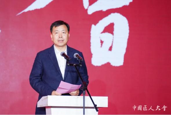 中共杭州市委常委,区委书记张振丰致欢迎辞