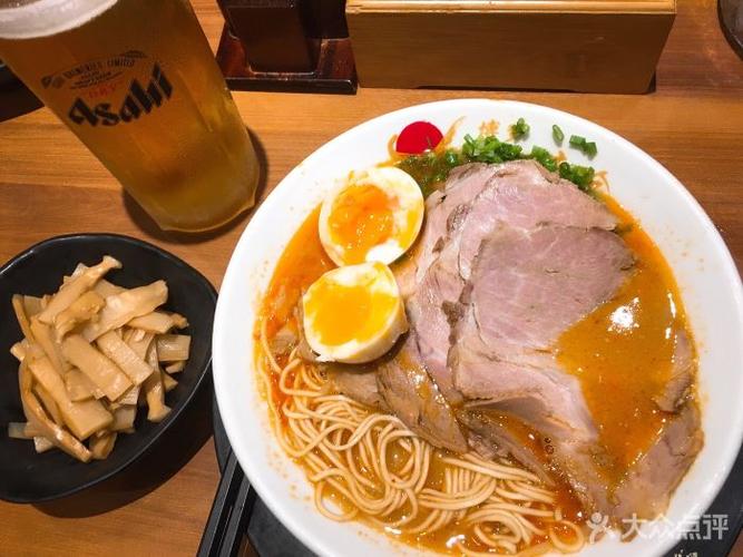 日本福冈博多一幸舍(美罗城店)辛辣豚骨拉面图片