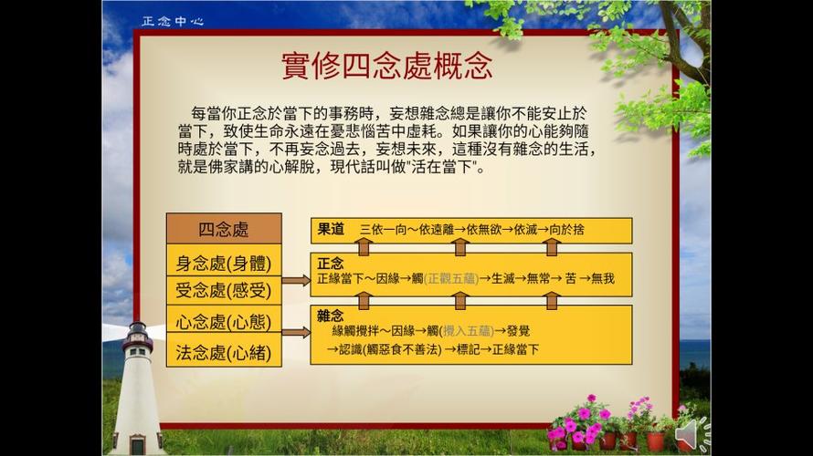 四念处 1.导言图解