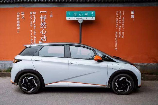 充电快空间大试驾10万级纯电动汽车比亚迪海豚