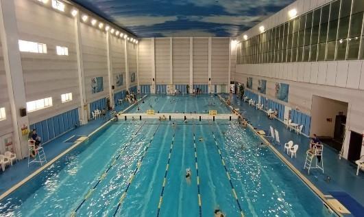 宁夏亲水体育中心游泳馆为市民健身锻炼和消暑纳凉提供好去处