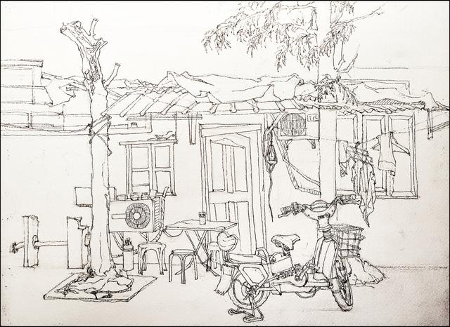 水彩随笔|记录下城市一角