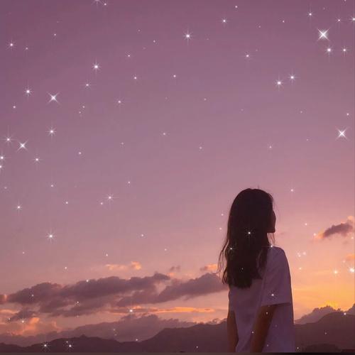 治愈系天空女头_治愈系_仙气女生头像_素材_头像