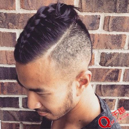 辫发时代!男人味「辫子头」