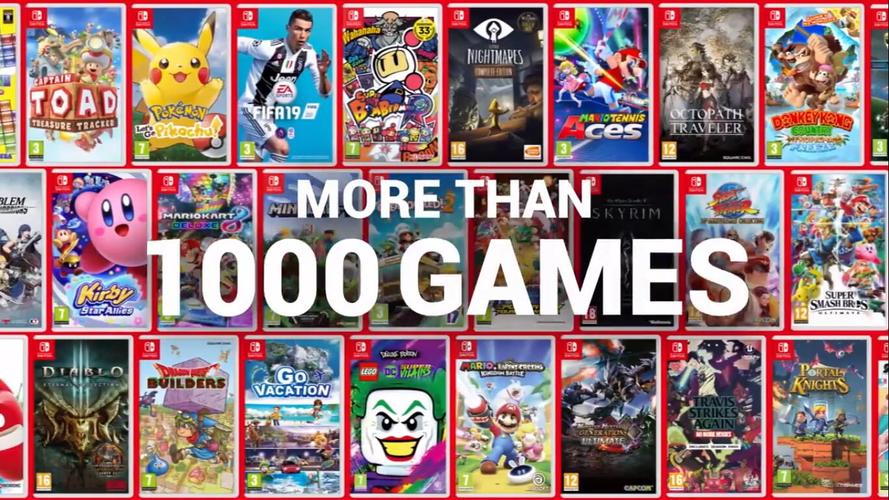 switch游戏数量破千英国任天堂发布纪念短片