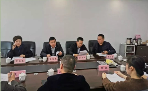 温州市工业集团董事长张志东带队莅临木材集团调研