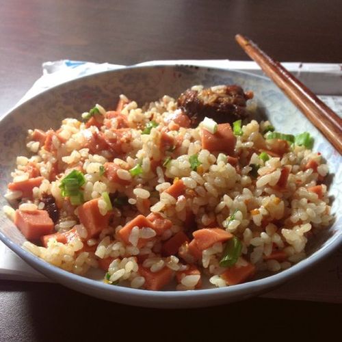 火腿炒饭