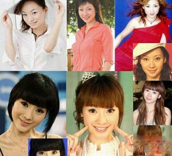 明星早期照片杨颖戚薇范冰冰周杰伦张艺兴章子怡