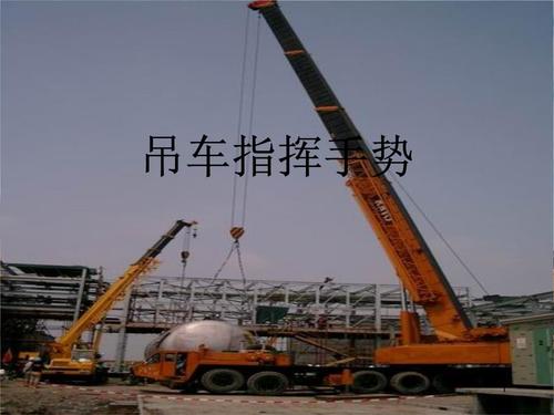 吊车指挥手势.ppt