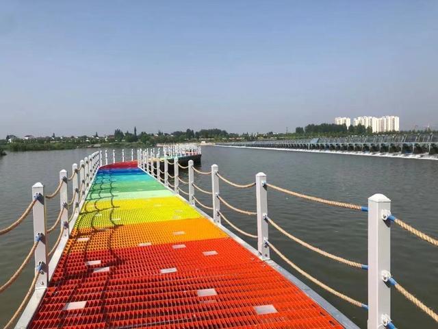 汉中市天汉湿地公园又添靓丽景观