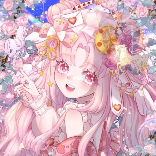 粉色系头像_头像_素材_头像