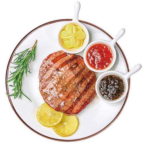 100g*10袋优质冷冻黑椒菲力牛排 外卖自助西餐食材牛扒 70g 10袋