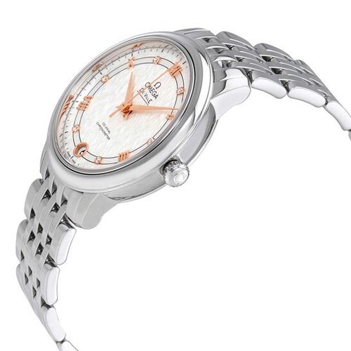 瑞士欧米茄碟飞系列镶钻机械女表