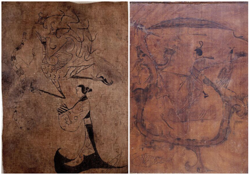 微博人气文物榜评选人物龙凤帛画人物御龙帛画