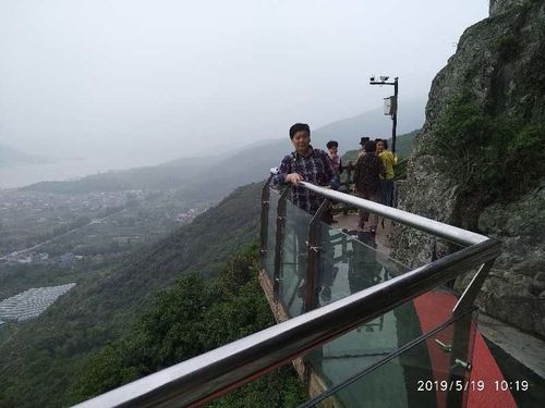 象山茅洋玻璃栈道没有想象中的险要