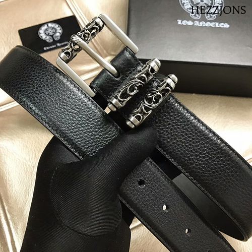 赫泽琼斯hezzjons克罗心皮带手工雕刻针扣真皮腰带青年商务休闲裤腰带