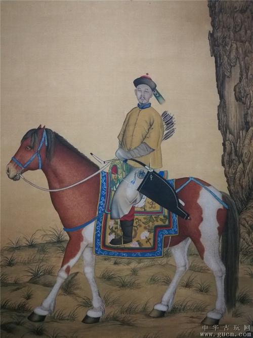 郎世宁皇帝守猎图