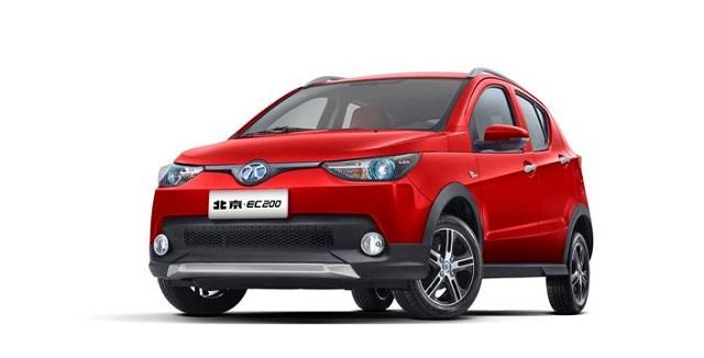 北汽新能源电动汽车ec200车型细节,北汽新能源汽车怎么样